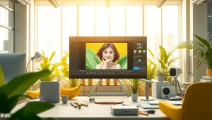 Transform images effortlessly with nano banana pro's advanced AI image editing capabilities in a modern workspace.