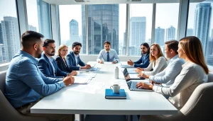 Team engaging in a strategic discussion about cror certification benefits and steps.