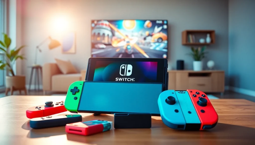 Showcase of the Nintendo Switch 2 console in a stylish setting, highlighting the Switch 2 release date update.
