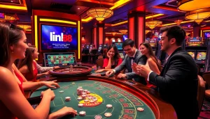 Experience the excitement of winnings with link rr88 at a luxurious casino featuring poker and roulette.