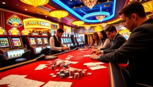 Experience the thrill of GG88 casino gaming with vibrant tables and players in action.
