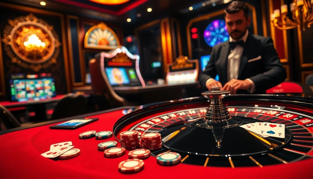 Experience the thrill of winning at https://rr888.in.net/ with an elegant roulette table and vibrant betting chips.