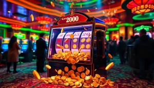 Rasakan sensasi slot bet 200 dengan suasana kasino mewah dan potensi kemenangan.