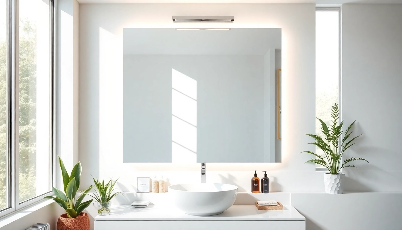 Transform Your Space with a Bathroom Mirror with LED Light