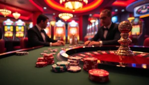Experience the thrill of roulette at https://rr88.navy/ with vibrant colors and polished poker chips.