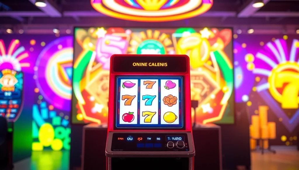 สล็อตออนไลน์ เกมตู้สล็อตที่มีสีสันสดใสและกราฟิกที่น่าตื่นเต้น