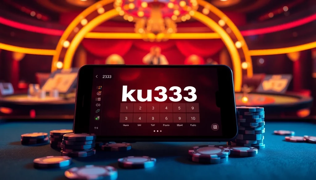 Trải nghiệm ứng dụng kU3933 thể hiện sự hứng khởi của casino trực tiếp với đồ họa sống động và các yếu tố lối chơi hấp dẫn.