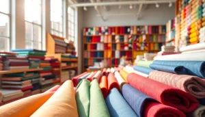 Verken ons uitgebreid assortiment brabantse bont stof in een sfeervolle shop.