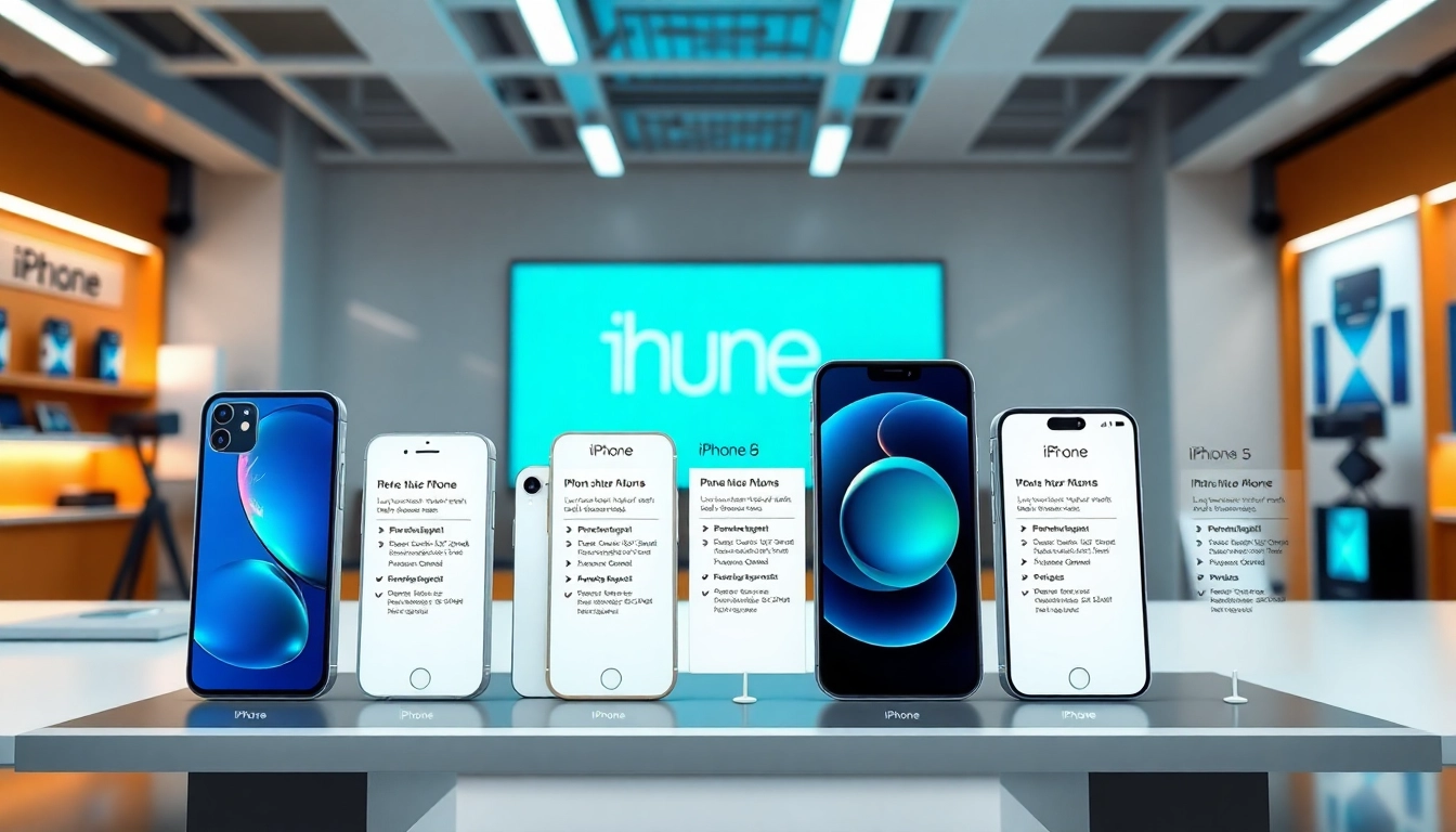 Comparar modelos iPhone: Encuentra el adecuado para ti