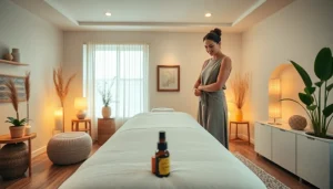 Experience a luxurious 출장안마 session in a serene, calming massage environment.