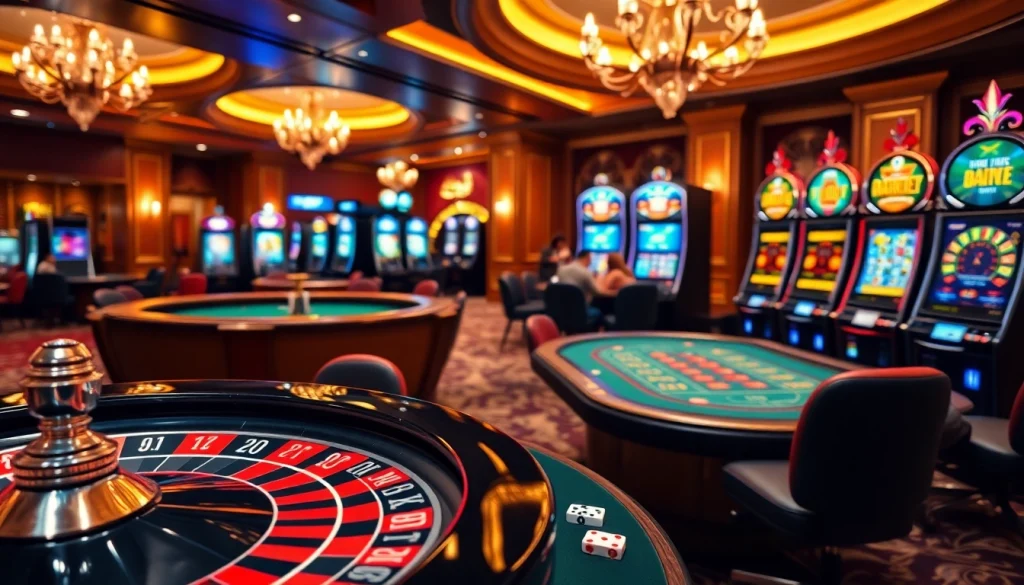 Découvrez l'excitation du meilleur casino en ligne avec des tables de casino vibrantes et des machines à sous.