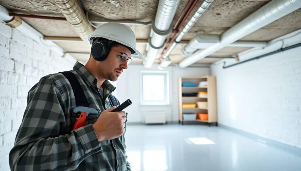 Crawl Space Restoration technician ensuring a well-maintained, clean environment showcasing effective restoration.