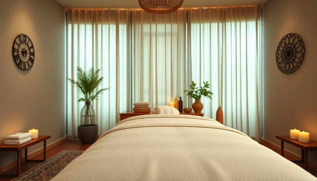 수원출장마사지를 받을 준비가 된 전문 치료사와 함께하는 편안한 가정 마사지 환경.